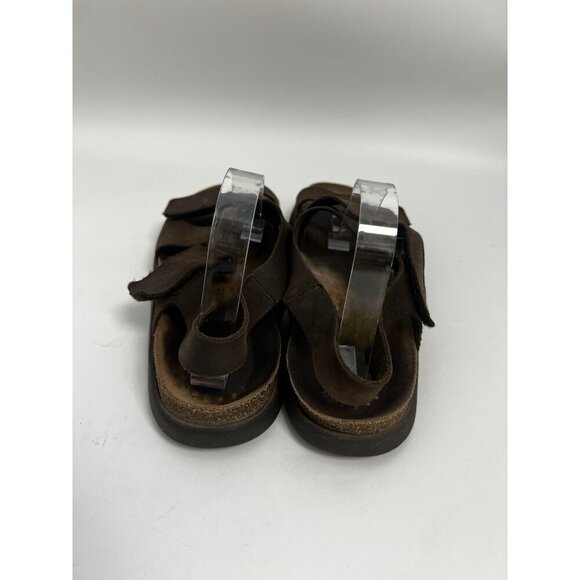 Mephisto Nadek Sandals Men’s EU 45 US 11 Brown Leather Nubuck Cross Slide Shoes main image 7